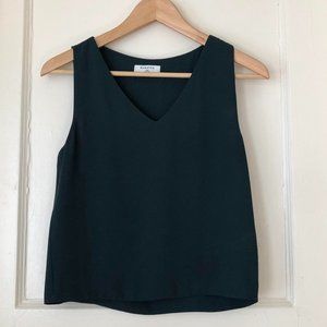 Aritzia Babaton Dark Green Tank, Women's Size XXS